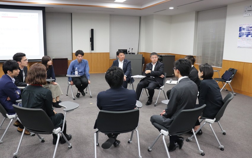 イベントの最後には来場者とトビタテ生の交流会を実施