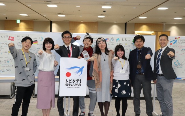 留学はNECESSARY!! in 富士通汐留本社