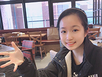 満留彩有（高1）